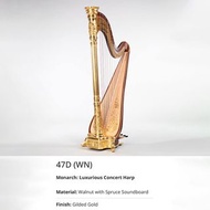 特惠價代購日本豎琴 Aoyama Pedal Harp 一手豎琴 二手豎琴 40 弦豎琴 40 strings (Monarch 47D(WN))