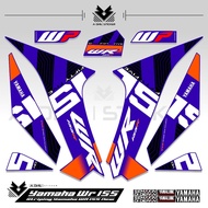 Yamaha WR 155 New List Body Striping WR155 Sticker Variation Yamaha WR Sticker WR 155 Striping Motif