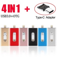 8G16G32G64G128GB USB Flash Drive for iPhone XR/8/7/7Plus/6/6s/5/SE ipad Pendrive OTG Memory Flash stick Gift OEM Custom Logo 3.0