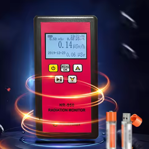 NR-750 850 950 Handheld Nuclear Radiation Detector LCD Display Household Radioactive Tester Geiger C