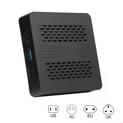 G99B Set of 4Pcs TOX4 Box 4K 2.4G/5GHz Double Bands BLE5.0 Media Player Set-top Box with Cable and R
