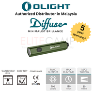 Olight Diffuse 700 Lumens EDC Pocket Flashlight Compact Waterproof Gift Camping Pocket Torch Light