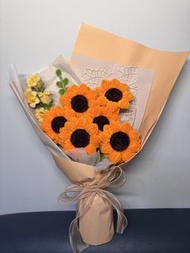 手工扭扭棒向日葵畢業花束  現貨