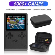 GB300 Portable Handheld Game Player 3 inch Video Game Console Built-in 6000+ Games For SFC/MD/GBA Re