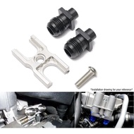 Aluminum AN-10 Air Oil Cooler Adapter Fitting Kit For BMW E36 Euro, E82, E9X 135/335, E46 M3