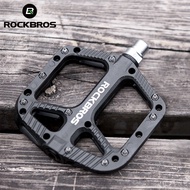 ROCKBROS Bicycle Pedals With Bearing Seal Ultralight Nylon For MTB