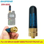 High Gain SMA Female Antenna SRH805S Dual Band UHF+VHF Antenna for Baofeng UV-5R BF-888S UV-82 Walki