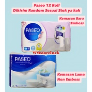 Paseo elegant toilet Tissue 12 rolls / 12 roll toilet Tissue