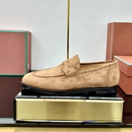 L6RL Old Money Style * LP New Style Genuine Leather Men's Business Casual Leather Shoes Loafers Nubu