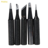 Picbliss 5 Pcs Lead-Free Soldering Solder Iron Tips 900M-T For Hakko 936 SAIKE 909D 852 9