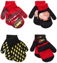 Boys 4 Pack Mitten or Glove Mickey Mouse, Cars Lighting McQueen (Toddler/Little Boys)