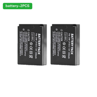 Puantes LP-e12/e12 แบตเตอรี่กล้อง + USB 2 สล็อตเครื่องชาร์จ LCD สําหรับ Canon EOS M M2 M50 M100 100D