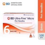 BD Ultra Fine Micro Pen Needle 6mm x 32G (Box of 100s)