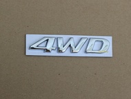 [HCM]Tem chữ logo 4WD dán trang trí xe ô tô