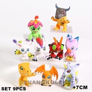 Digimon Adventure AGUMON Action Figure Set of 9