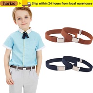 HORIZO Elastic Belts Stretch Kids Canvas Belts Waistband