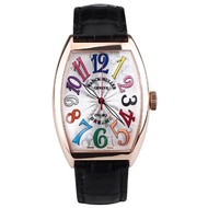 Franck Muller/6850Rose Gold Color Word Automatic Mechanical Neutral Size34x47MM