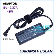 Charger Adapter For Toshiba 19V - 2.37A 45W DC 5.5*2.5mm + Power Cable -CNB