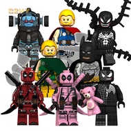 Deadpool Special Forces Anti Hero Marvel Movies New Mutants Building Blocks Toys Kids Gift