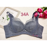34A/75A AOJELI LACE BRA - NON-WIRED