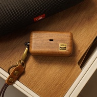 Ốp Lưng Bảo Vệ Tai Nghe Bluetooth Không Dây Bằng Gỗ Nguyên Khối Cho Panasonic Technics AZ80 AZ100 AZ