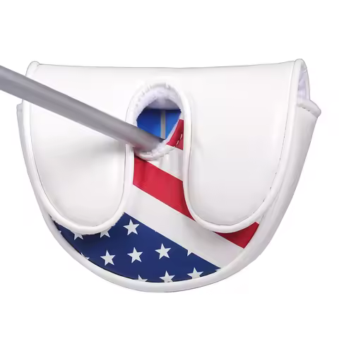 GOLF USA America Mallet Putter Cover Center Shaft Headcover for OZ.1 MEZZ.1 MAX