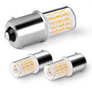 Ba15s 1156 1141 12V 24V Ac/Dc Led Light Bulbs, 3W Low Voltage Bayonet Single Contact Base Warm White