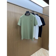 Moncler/Mengkou/2026 Round Neck Short-Sleeved T-Shirt Couple Style Men Style 100% Cotton Customized 