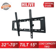 32" - 70" INCH TILT ADJUSTABLE UP DOWN TV WALL MOUNT BRACKET