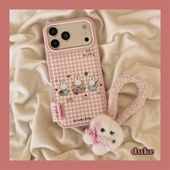 Plaid Rabbit Casing Realme C85 Pro C71 C75X Note 60X 70 Casing
