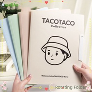 MOLIHA 4PCS Foldable Folders, Versatile A3 To A4 Folding Board Folder, Organize Artifacts Portable F