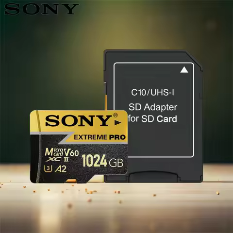 Sony Micro SD Card, Extreme SD Memory Card, 64GB 128GB 256GB TF Flash Memory Card, 512GB 1TB A2 U3 V