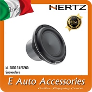 Hertz ML 2000.3 Mille Legend Series 8" 4-ohm Component Subwoofer - Car Speaker