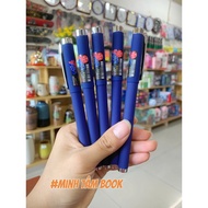 Combo of 5 Liquid Ink Pens, Gel Signing Pen GP-777 Nib 0.7mm Dark Blue, Smooth Writing