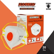 Proguard AER Foldable Valve Particulate Respirator - FFP2 (Headband Type) SIRIM DOSH Foldable Design