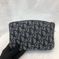 Dior 藍色老花化妝袋 XC036