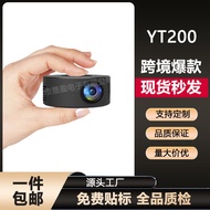 2026 New Style Wholesale Cross-Border Hot-selling YT200 Mini Projector Portable Children Student Mob