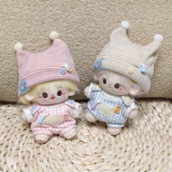 10cm cotton doll clothes doll clothes 10cm cotton doll clothes Hat Overalls Suit Non-Attribute doll 