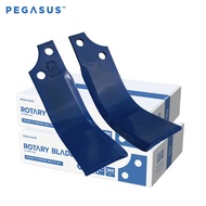 ใบมีดโรตารี่ 6 มม. ระยะน๊อต 44 มม. Kubota RX160-163 / RX180-183 ตราม้าบินเพกาซัส