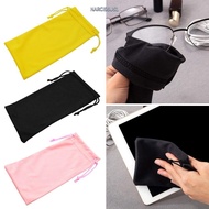 NARCISSUS13A0E Glasses Pocket, Simple Soft Sunglasses Bag, Eyewear Accessories Microfiber Sun Glasse