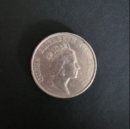 香港 1987年 五元硬幣