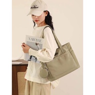 beg tangan wanita christy ng bucket 2025 New Style Fashionable All-Match Oxford Cloth Handbag One-Sh