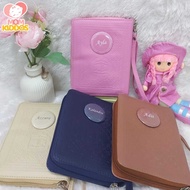 Quran A6 Travel Mini Translation Full Embossed Zipper Can Be Customized With Unique Name (MNK) Quran