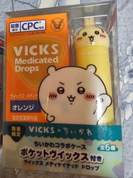 ‼️順豐到付‼️剩🍊橙色全新 Chiikawa Usagi 兔兔 vicks 橙味 喉糖 1 pack 3盒