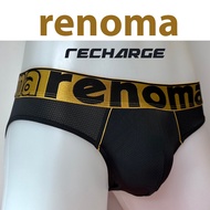 กางเกงในชาย Renoma​  รุ่น Recharge ขอบทอง กางเกงชั้นในชาย ทรงสปอร์ต สุดเท่ห์ เนื้อผ้าไมโครไฟเบอร์ที่