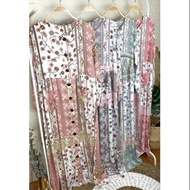 ASKA.ID - ISYANA FLOWERS HOMEY DRESS PREMIUM MUSLIMAH WOMEN'S GAMIS CLOTHES