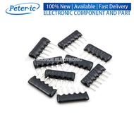(1pcs) 9PIN 7PIN 6PIN 5PIN Exclusion Network Resistor Array 100R 1K 10K 100K 1.5K 2K 22K 3
