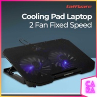 Cooling Pad Laptop 2-Fan Fixed Speed Q100