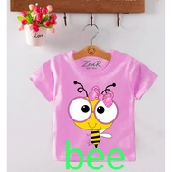 5.5 girls' clothes, girls' t-shirts, girls' t-shirts, girls' t-shirts, Bee