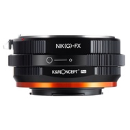 K&amp;F Concept Camera Lens Adapter Ring for Nikon G AF-S Mount Lens to Fujifilm Fuji FX X-Pro1 X-M1 X-A1 X-E1 Adapter